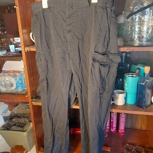 Men's Classic Black Cargo Pants